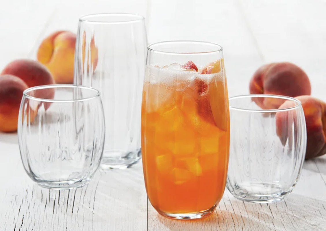 Samba 16-Piece Tumbler and Rocks Glass Set