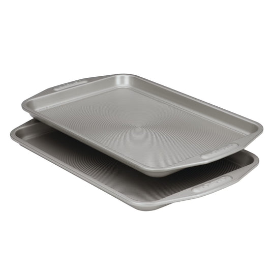 Nonstick 2 Pc Bakeware Bakeware Set, Gray