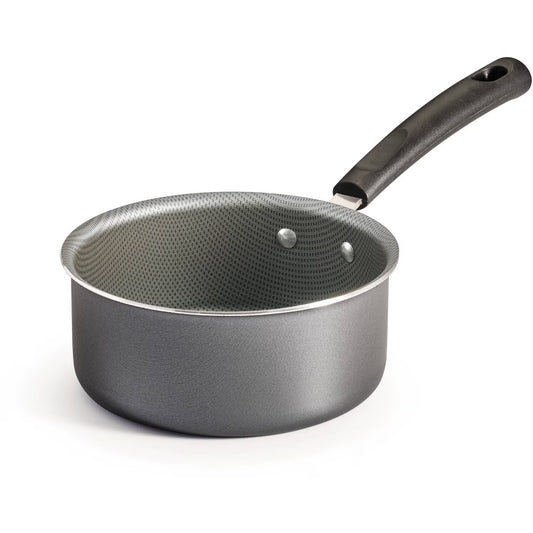 Primaware 1 Quart Non-Stick Steel Gray Open Sauce Pan